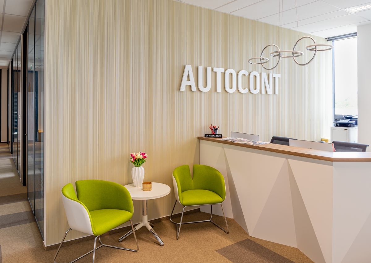 Realizácia tapiet firmou Horus Trade v Autocont Bratislava