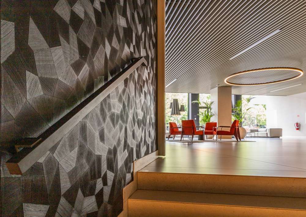 Montáž tapiet v hoteli Park Inn Bratislava