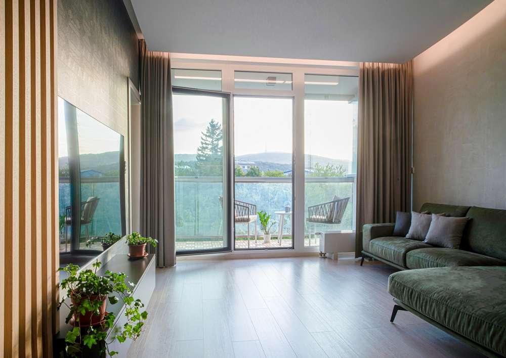 Byt Čerešne Bratislava – tapety Paleo Arte v interiéri