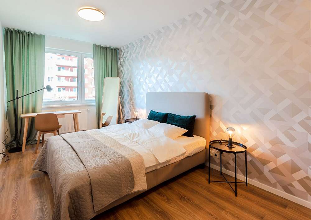 Tapety od Horus Trade - Vzorový byt Mamapapa Bratislava