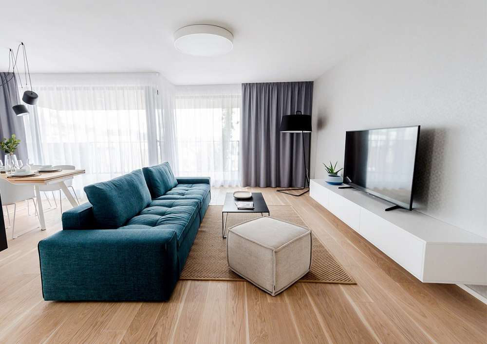 Tapety od Horus Trade v interiéri bytu Gansberg Koliba