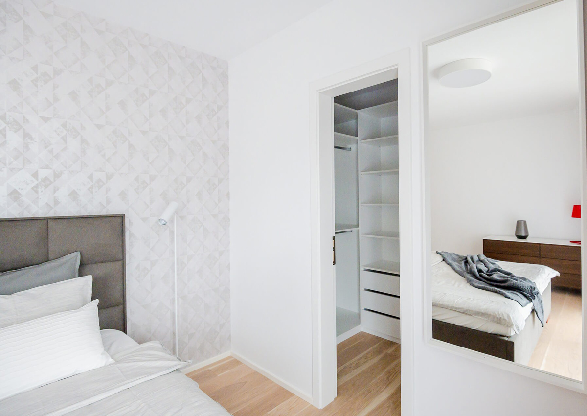 Tapety od Horus Trade v interiéri bytu Gansberg Koliba