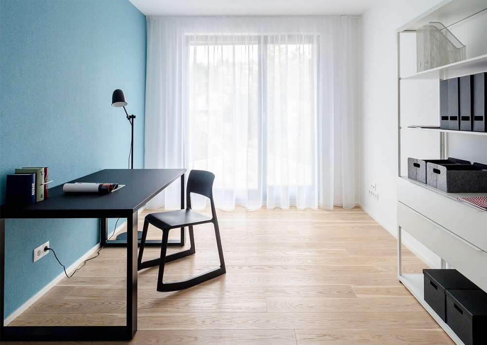 Tapety od Horus Trade v interiéri bytu Gansberg Koliba