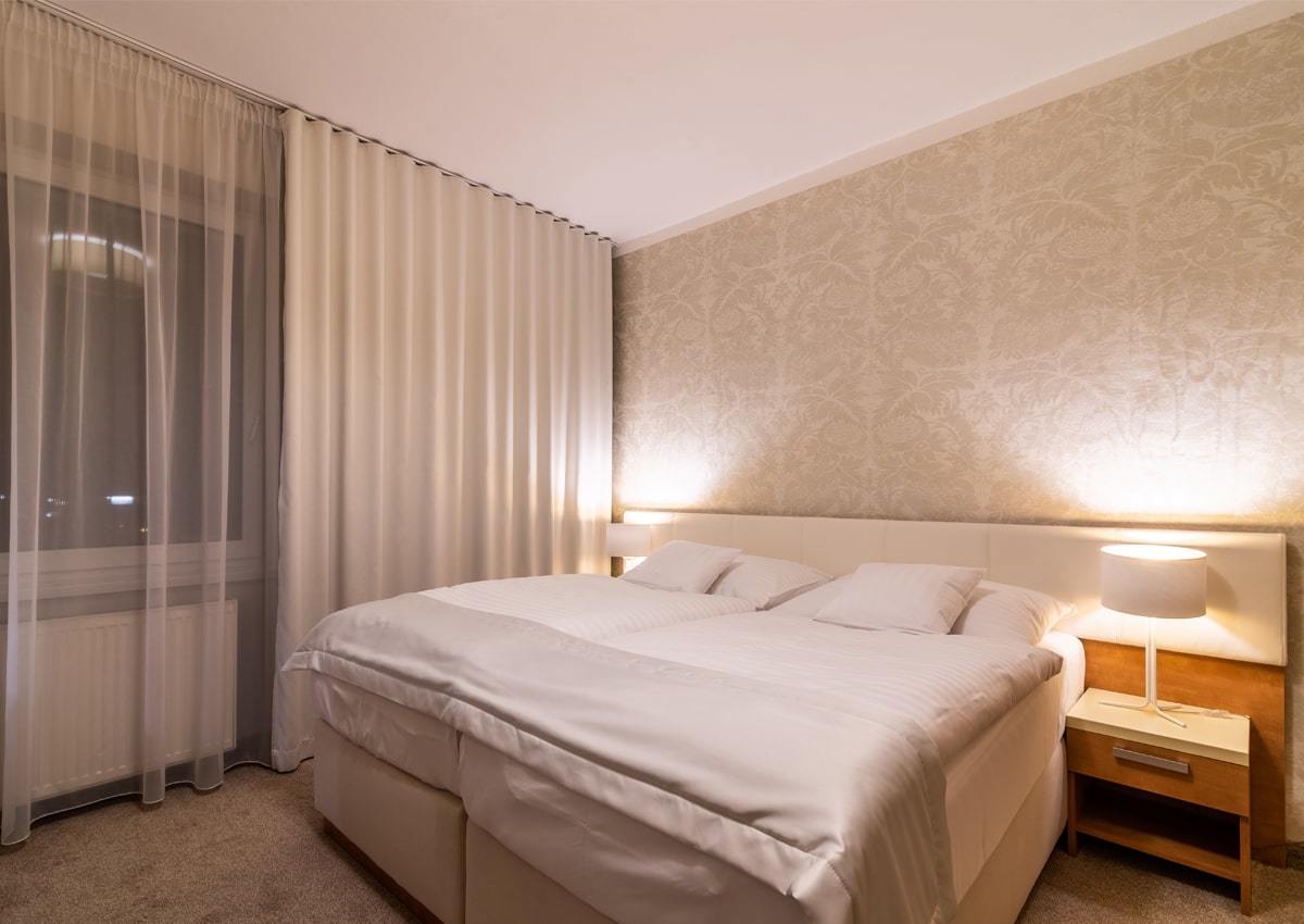 Hotel Karpatia Humenné – vinylové tapety Arte, realizácia od Horus Trade