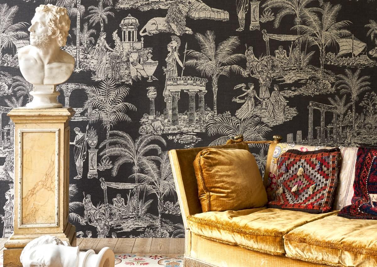 Montáž dekornej tapety Arte – panoramatický vzor