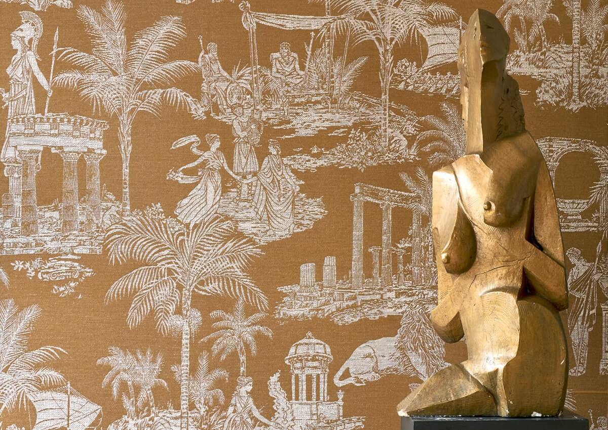 Montáž dekornej tapety Arte – panoramatický vzor