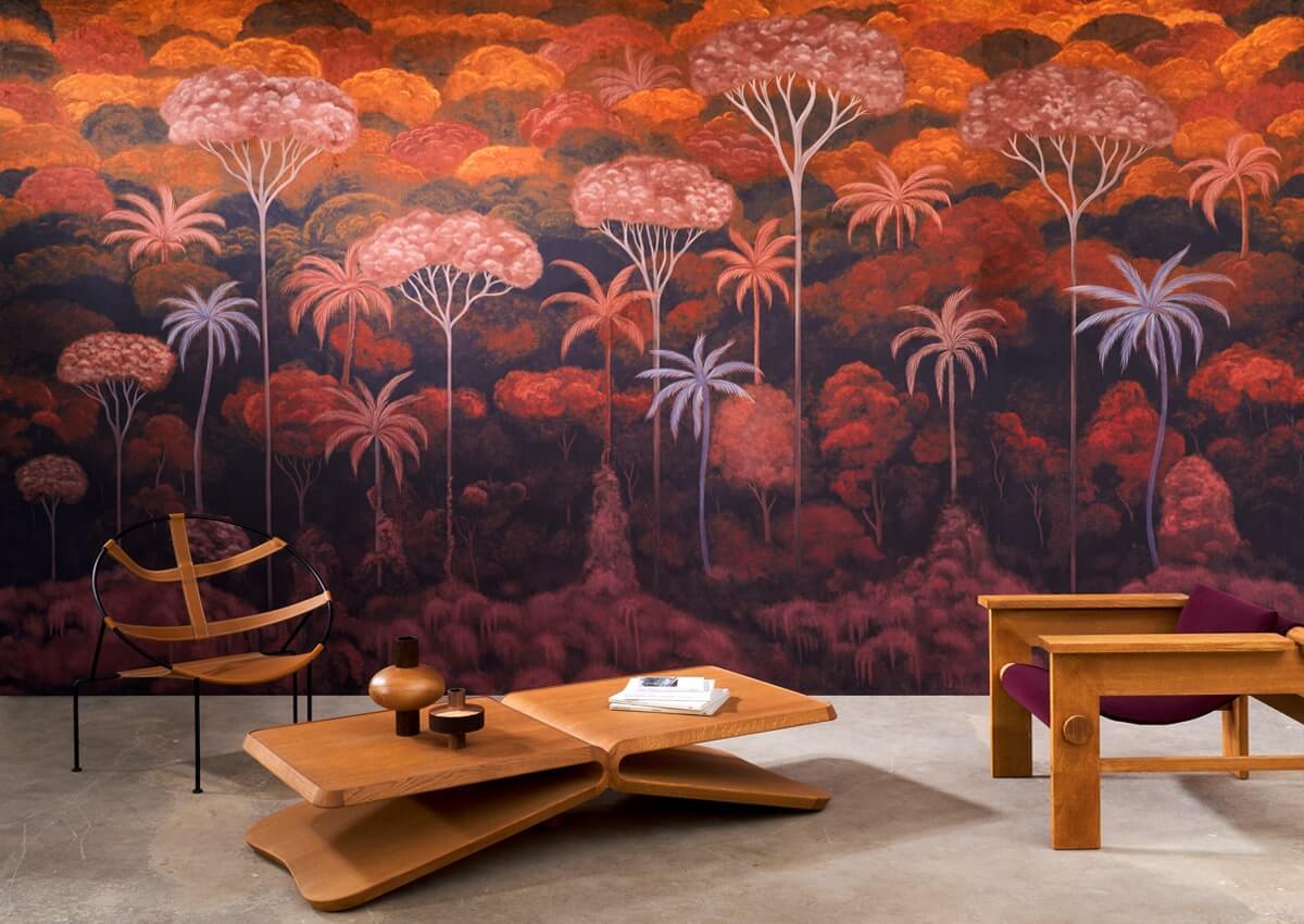 Montáž dekornej tapety Arte – panoramatický vzor