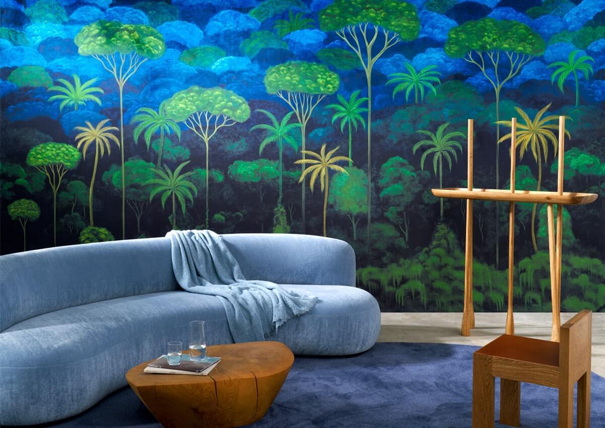 Montáž dekornej tapety Arte – panoramatický vzor