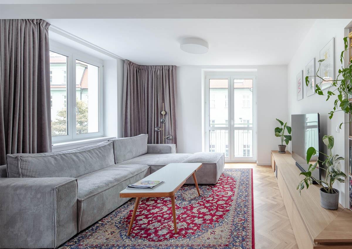 Byt MTN Bratislava – textil Modehome, realizácia Horus Trade