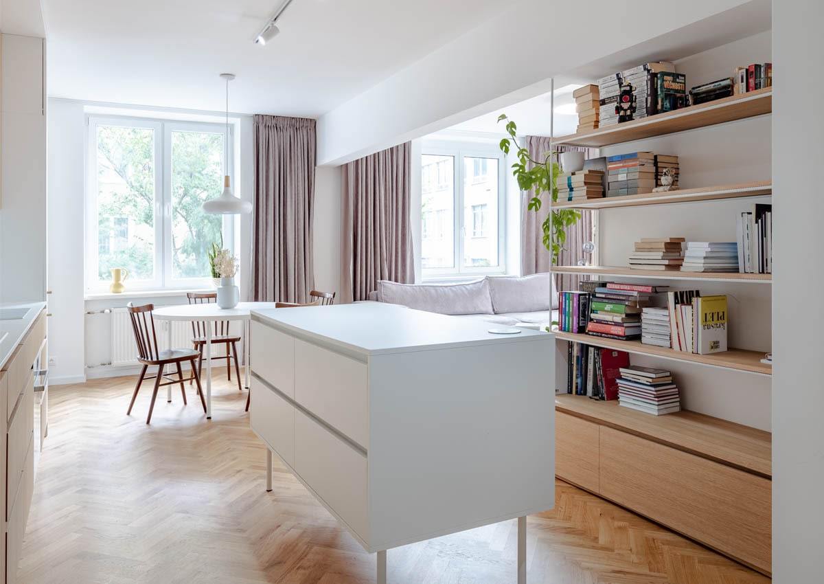 Byt MTN Bratislava – textil Modehome, realizácia Horus Trade