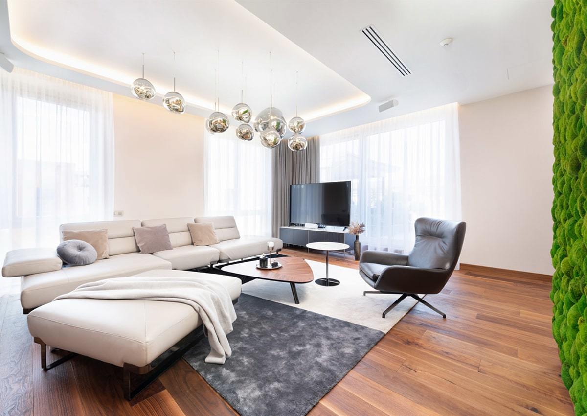 Apartmán Bratislava – tapety Vescom a textil Kobe, realizácia Horus Trade