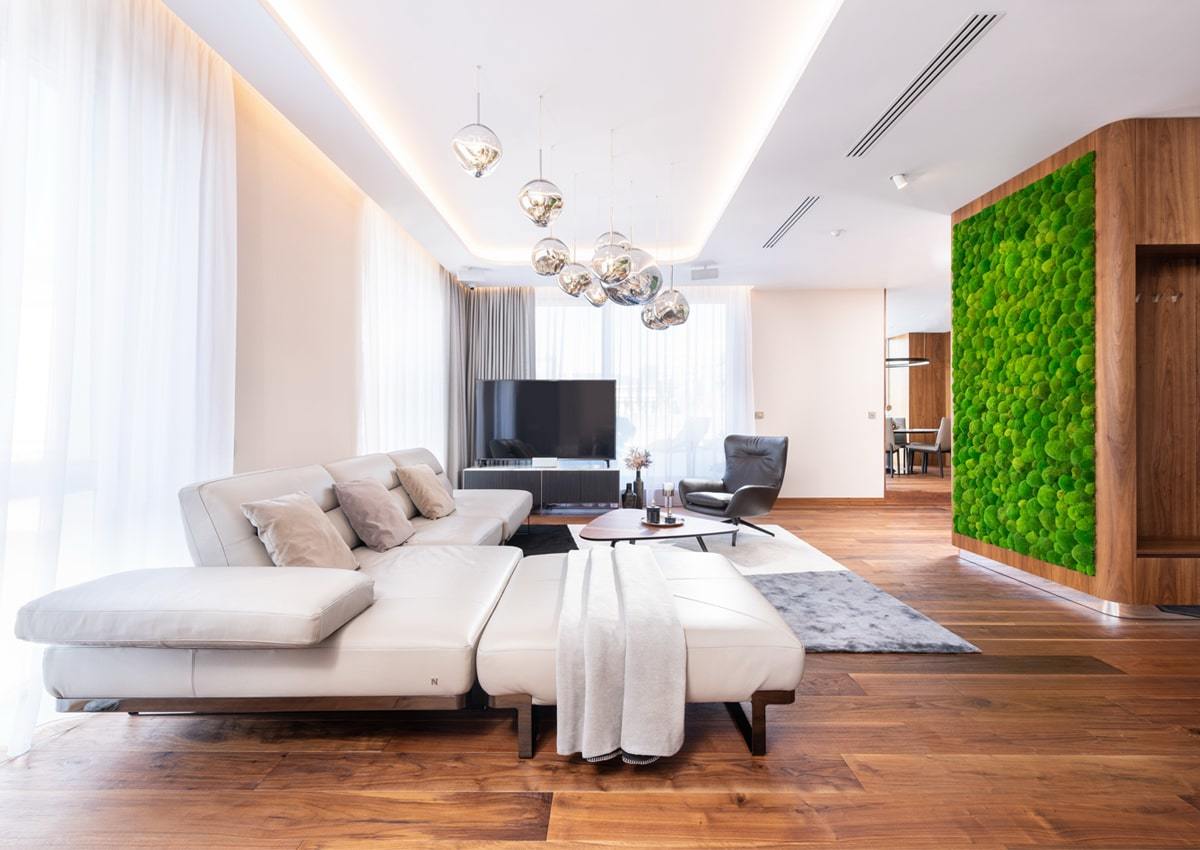 Apartmán Bratislava – tapety Vescom a textil Kobe, realizácia Horus Trade