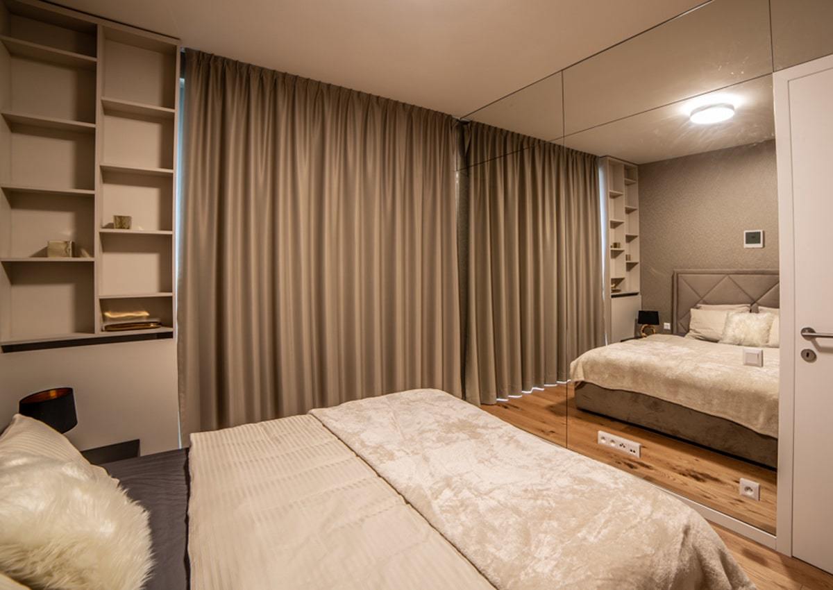 Byt L Skypark Bratislava – tapeta Valencia Vescom, realizácia Horus Trade