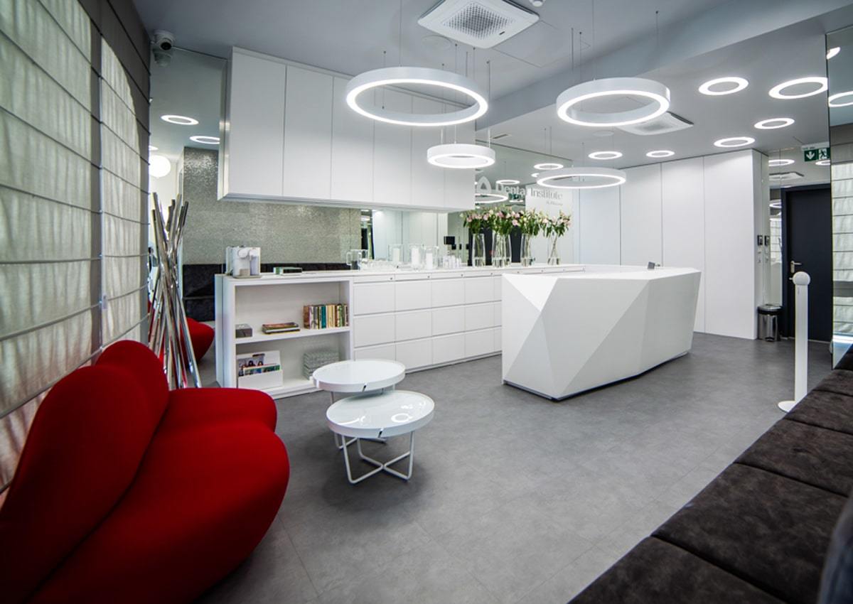 Ambulancia Skypark Bratislava – tapety a textil Vescom, realizácia Horus Trade