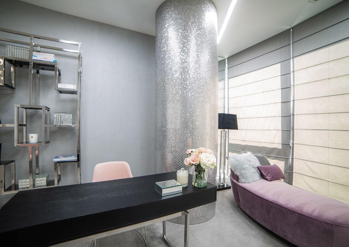 Ambulancia Skypark Bratislava – tapety a textil Vescom, realizácia Horus Trade