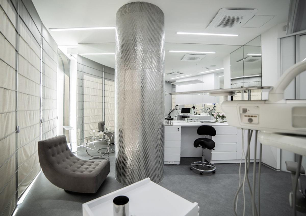 Ambulancia Skypark Bratislava – tapety a textil Vescom, realizácia Horus Trade