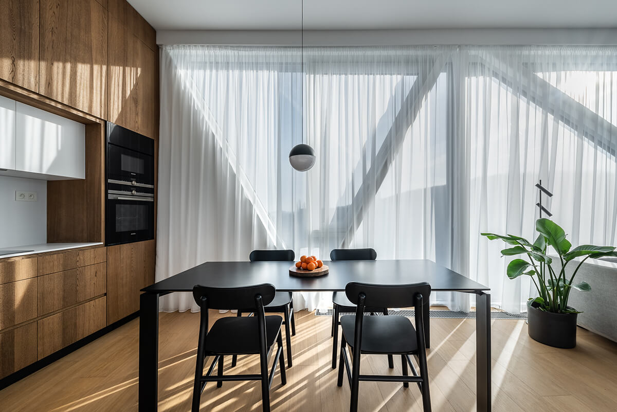 Byt C Čerešne Bratislava – textil Mode Home, realizácia Horus Trade