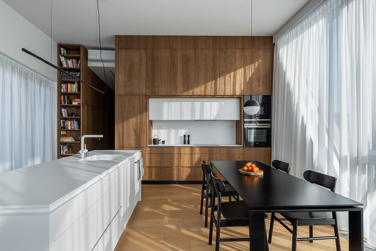 Byt C Čerešne Bratislava – textil Mode Home, realizácia Horus Trade