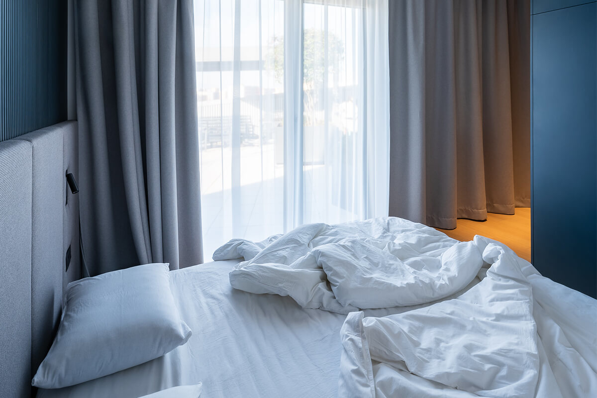 Byt C Čerešne Bratislava – textil Mode Home, realizácia Horus Trade