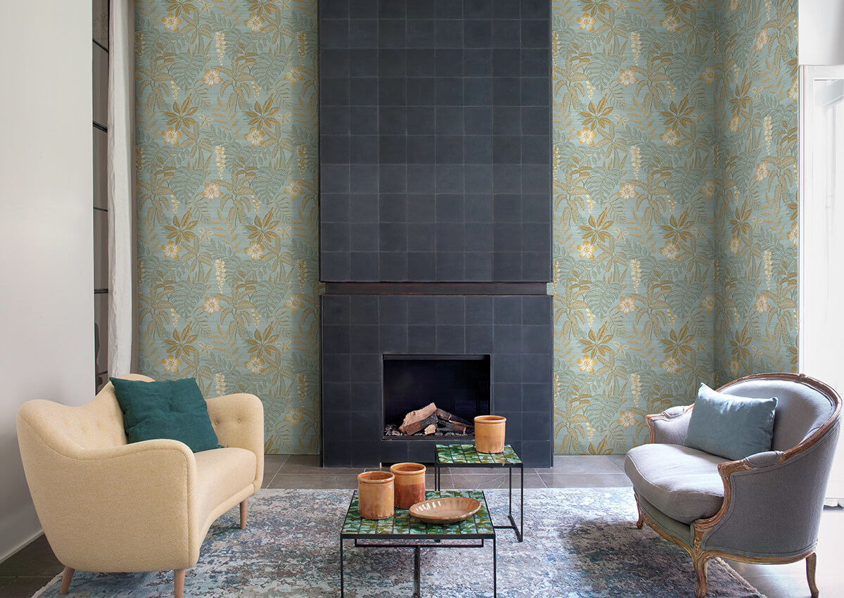 Interiér s akcentnou stenou tapiet JV602 Jaipur Jannelli & Volpi